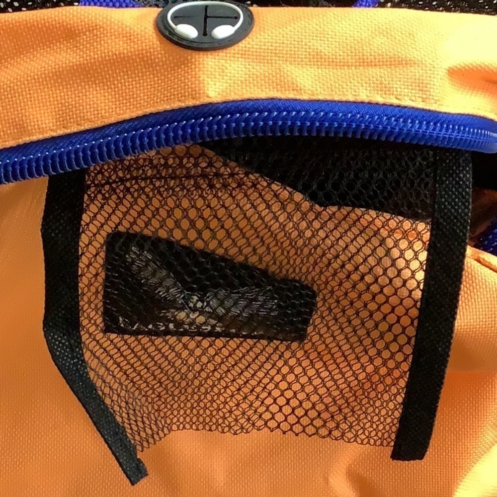 Eaglesport Stylish Orange Backpack With Blue Accents. (Preloved) - Picture 10 of 10
